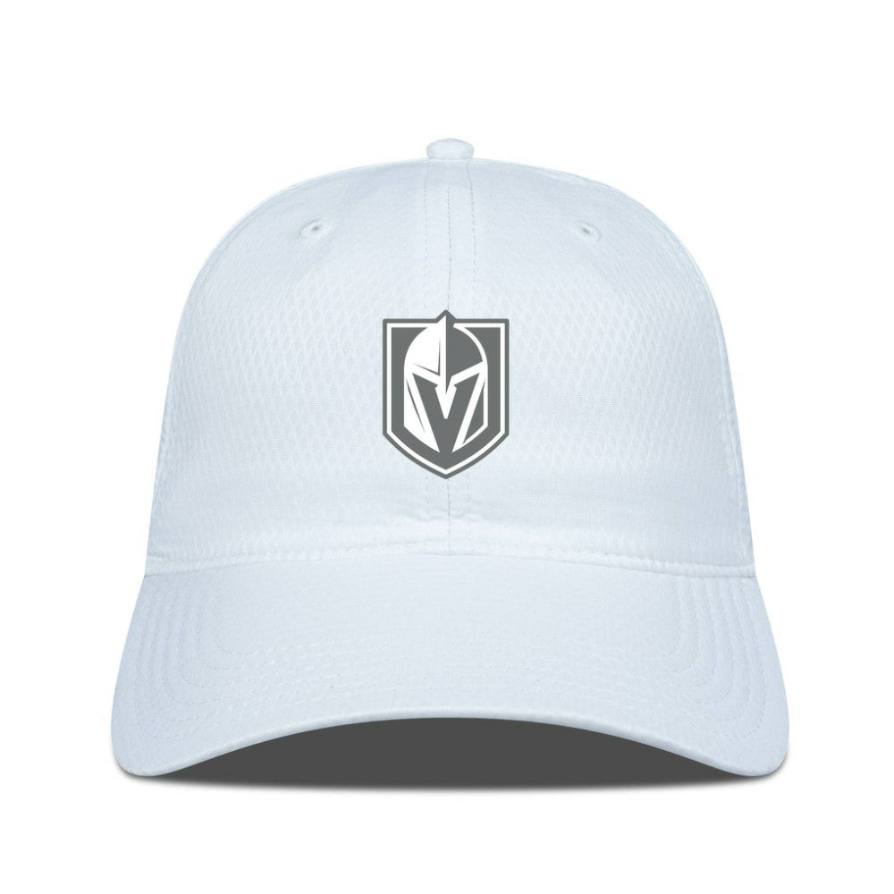 NHL Vegas Golden Knights Levelwear Matrix Slate & Snow Unstructured Adjustable Hat - White