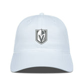 NHL Vegas Golden Knights Levelwear Matrix Slate & Snow Unstructured Adjustable Hat - White