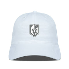 NHL Vegas Golden Knights Levelwear Matrix Slate & Snow Unstructured Adjustable Hat - White