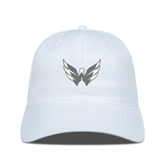 NHL Washington Capitals Levelwear Matrix Slate & Snow Unstructured Adjustable Hat - White