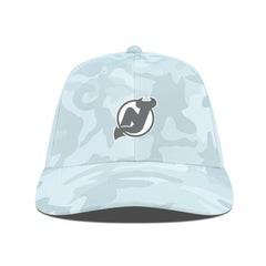NHL New Jersey Devils Levelwear Clash Slate & Snow Meshback Flex Hat - Camo
