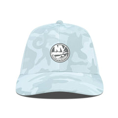 NHL New York Islanders Levelwear Clash Slate & Snow Meshback Flex Hat - Camo
