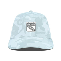 NHL New York Rangers Levelwear Clash Slate & Snow Meshback Flex Hat - Camo