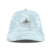 NHL Vancouver Canucks Levelwear Clash Slate & Snow Meshback Flex Hat - Camo