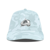 NHL Colorado Avalanche Levelwear Clash Slate & Snow Meshback Flex Hat - Camo