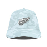 NHL Detroit Red Wings Levelwear Clash Slate & Snow Meshback Flex Hat - Camo