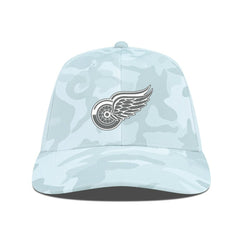 NHL Detroit Red Wings Levelwear Clash Slate & Snow Meshback Flex Hat - Camo