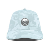 NHL Buffalo Sabres Levelwear Clash Slate & Snow Meshback Flex Hat - Camo