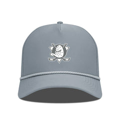 NHL Anaheim Ducks Levelwear Gordon Slate & Snow Rope Adjustable Hat - Gray