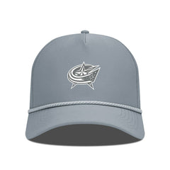 NHL Columbus Blue Jackets Levelwear Gordon Slate & Snow Rope Adjustable Hat - Gray