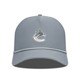NHL Vancouver Canucks Levelwear Gordon Slate & Snow Rope Adjustable Hat - Gray