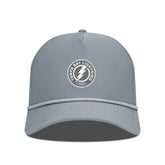 NHL Tampa Bay Lightning Levelwear Gordon Slate & Snow Rope Adjustable Hat - Gray