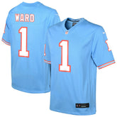 NFL Cameron Ward Tennessee Titans Youth Alternate Game Jersey - Light Blue