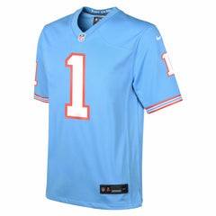 NFL Cameron Ward Tennessee Titans Youth Alternate Game Jersey - Light Blue