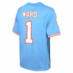 NFL Cameron Ward Tennessee Titans Youth Alternate Game Jersey - Light Blue