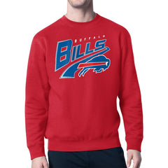 Buffalo Bills Starter Modern Tailsweep Fleece Sweatshirt Red