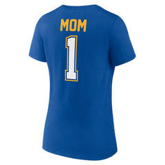NHL Buffalo Sabres Women's Mother's Day V-Neck T-Shirt - Royal