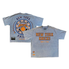 New York Knicks Culture Worldwide Collection Premium T-Shirt Powder Blue