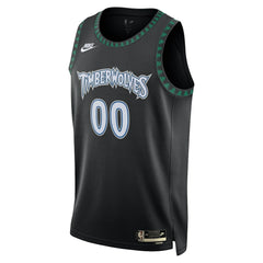 NBA Minnesota Timberwolves Unisex Swingman Custom Jersey - Classic Edition - Black
