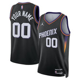 NBA Phoenix Suns Jordan Brand Unisex Swingman Custom Jersey - Statement Edition - Black online