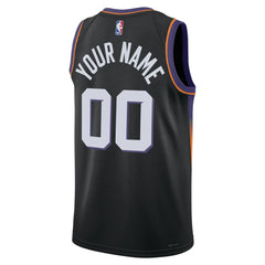 NBA Phoenix Suns Jordan Brand Unisex Swingman Custom Jersey - Statement Edition - Black online