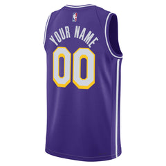 NBA Los Angeles Lakers Jordan Brand Unisex Swingman Custom Jersey - Statement Edition - Purple outlet