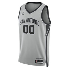 NBA San Antonio Spurs Jordan Brand Unisex Swingman Custom Jersey - Statement Edition - Silver for sale