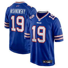 NFL Mitch Wishnowsky Buffalo Bills Team Game Jersey - Royal