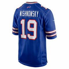 NFL Mitch Wishnowsky Buffalo Bills Team Game Jersey - Royal