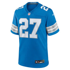 NFL Arthur Maulet Detroit Lions Team Game Jersey - Blue