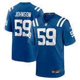 NFL Buddy Johnson Indianapolis Colts Team Game Jersey - Royal