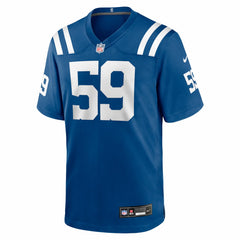NFL Buddy Johnson Indianapolis Colts Team Game Jersey - Royal