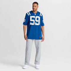 NFL Buddy Johnson Indianapolis Colts Team Game Jersey - Royal