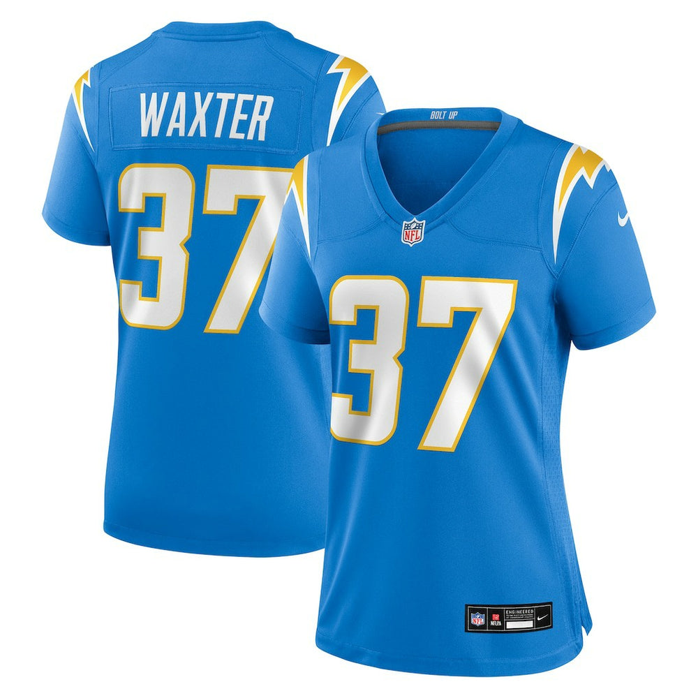 NFL Isas Waxter Los Angeles Chargers Women's Team Game Jersey - Powder Blue