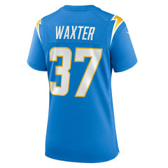 NFL Isas Waxter Los Angeles Chargers Women's Team Game Jersey - Powder Blue