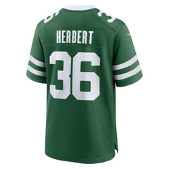 NFL Khalil Herbert New York Jets Team Game Jersey - Legacy Green