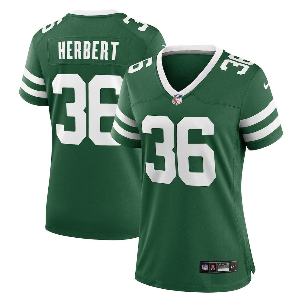 NFL Khalil Herbert New York Jets Women's Team Game Jersey - Legacy Green