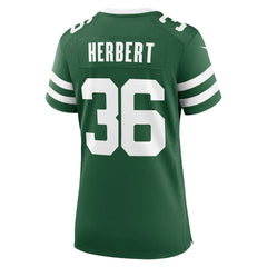 NFL Khalil Herbert New York Jets Women's Team Game Jersey - Legacy Green