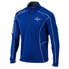Toronto Blue Jays Columbia 2025 American League Champions Omni-Wick Shotgun Quarter-Zip Pullover - Royal Pullover