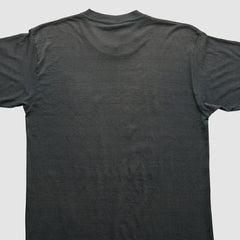 Pittsburgh Steelers Logo 7 80s T-Shirt Black Vintage