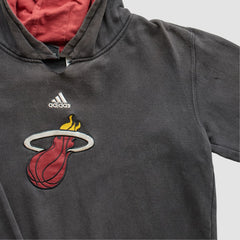 Miami Heat 2000s Pullover Sweatshirt Charcoal Vintage