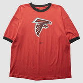 Atlanta Falcons Reebok 2000s T-Shirt Red Vintage
