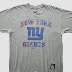 New York Giants Reebok 2000s T-Shirt Heather Gray Vintage