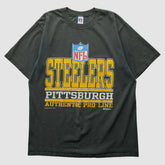 Pittsburgh Steelers Russell 1995 T-Shirt Black Vintage