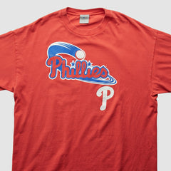 Philadelphia Phillies 2000s T-Shirt - Red - 2XL by Fanatics Real Vintage T-shirts