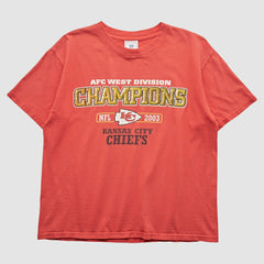 Kansas City Chiefs NFL 2003 T-Shirt Red Vintage