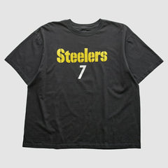 Pittsburgh Steelers Reebok 2000s T-Shirt Black Vintage
