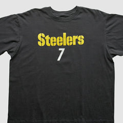 Pittsburgh Steelers Reebok 2000s T-Shirt Black Vintage