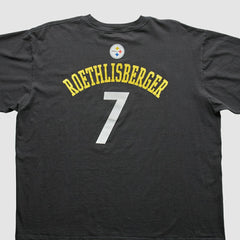 Pittsburgh Steelers Reebok 2000s T-Shirt Black Vintage