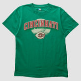 Cincinnati Reds 2000s T-Shirt - Green - S by Fanatics Real Vintage T-shirts